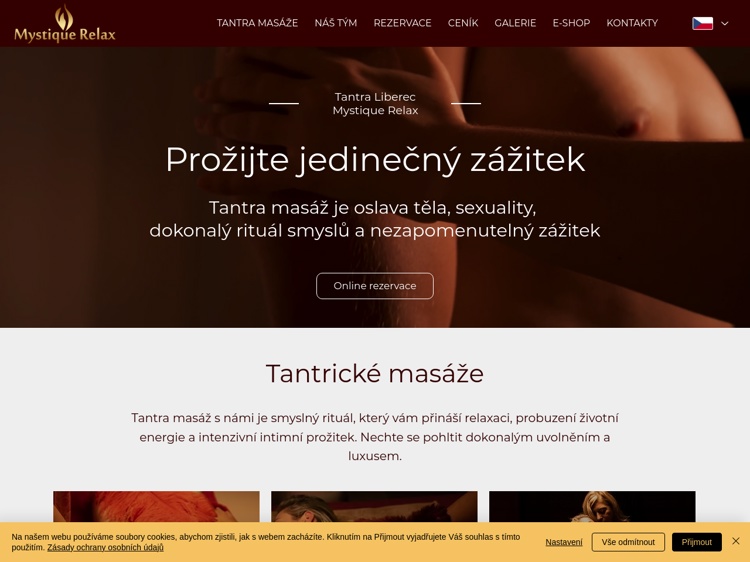 Homepage Screenshot