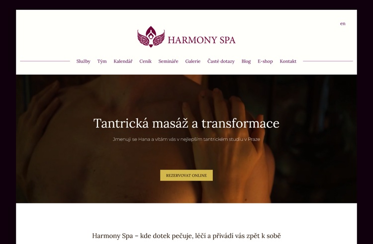 Homepage Screenshot