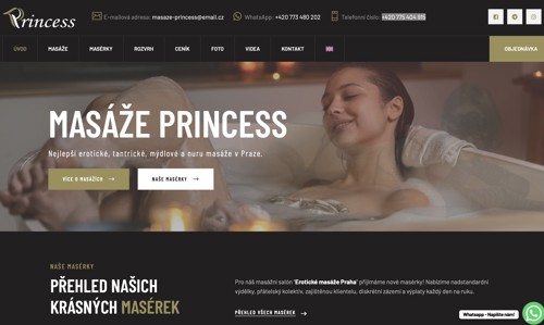 Homepage Screenshot