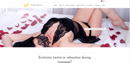 Homepage Screenshot