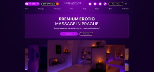 Homepage Screenshot
