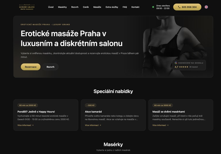 Homepage Screenshot